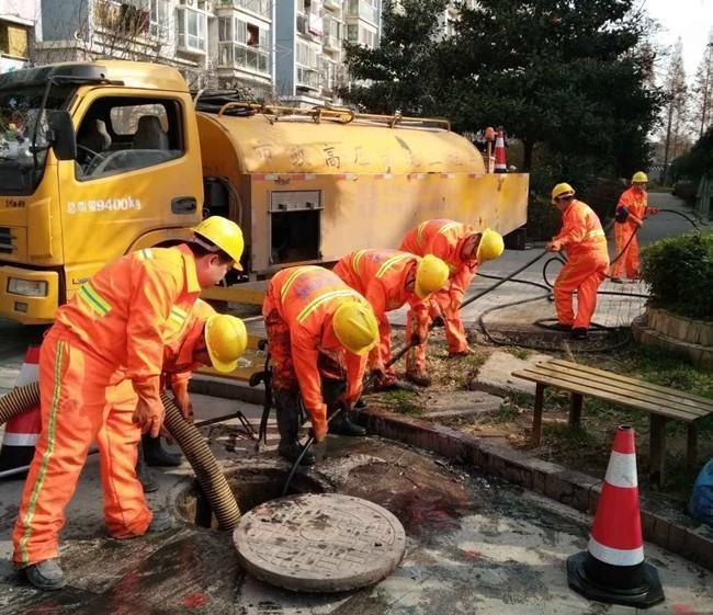 措美市政管道清淤